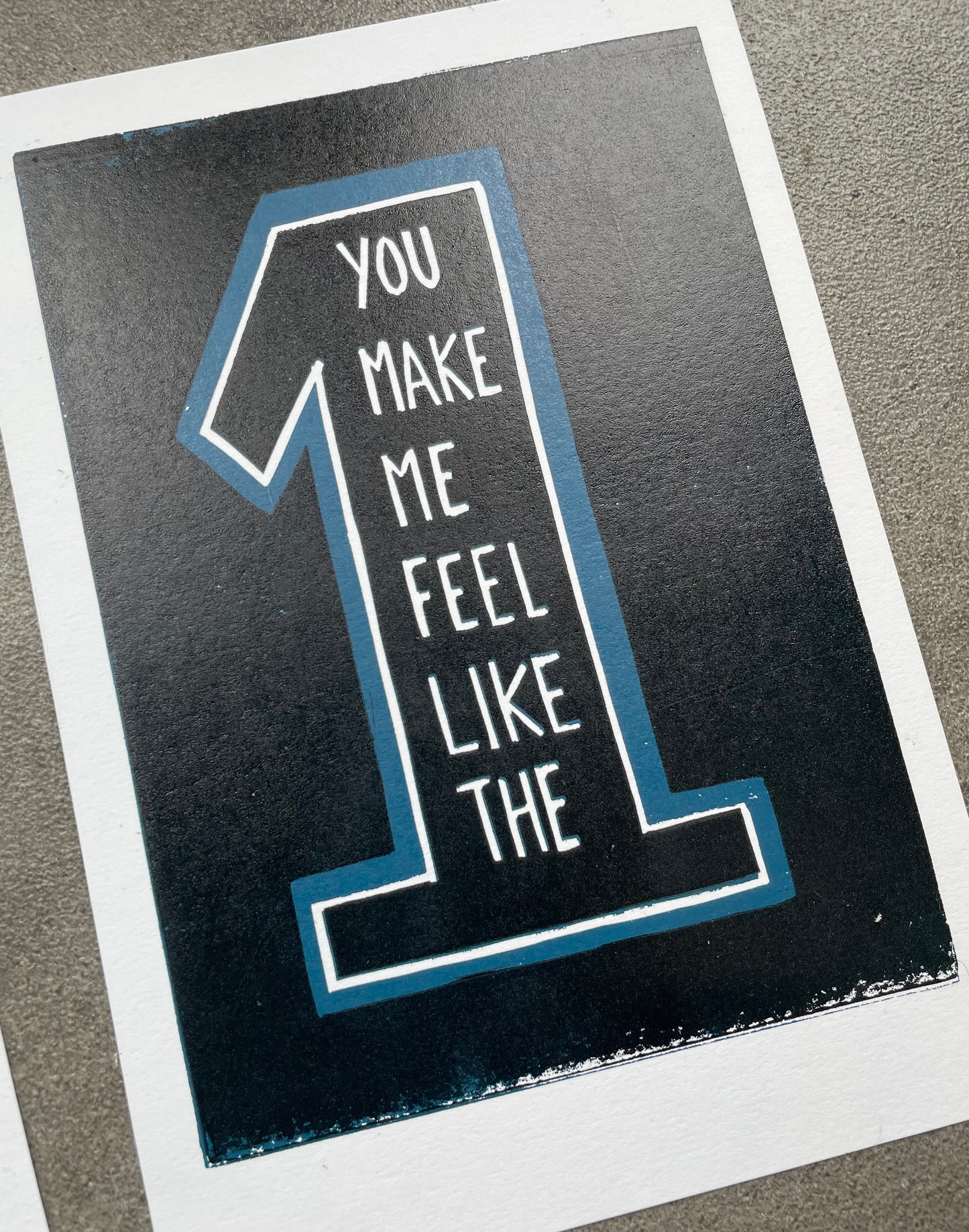 Stereophonics ‘Dakota’ inspired linocut print