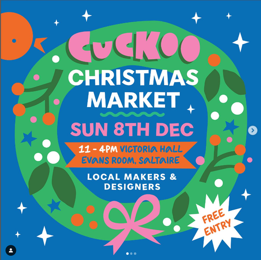 Cuckoo Market, gift vouchers, and new bauble cards